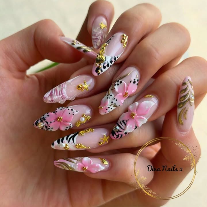 Nail art detail